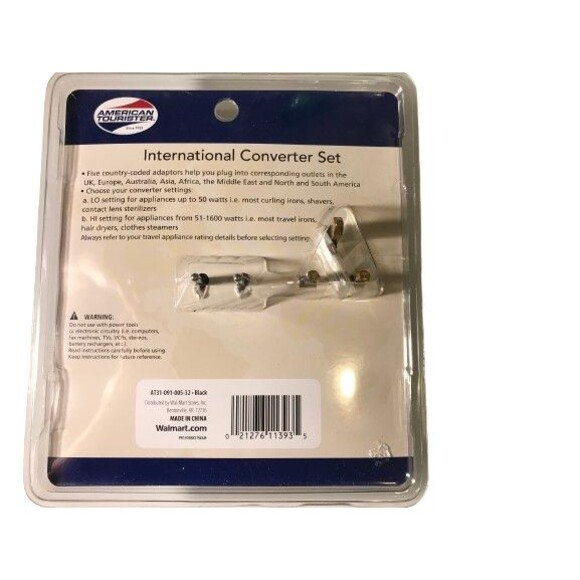 New American Tourister International Converter Set - Picture 2 of 2